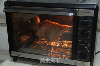 烤全鸡的做法步骤:6