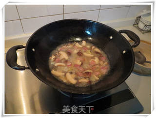 培根香菇炖豆腐的做法步骤:3