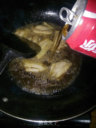 可乐鸡翅的做法步骤:4