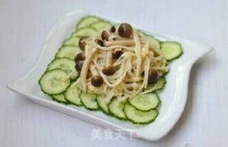 和风什锦蘑菇沙拉的做法步骤:5