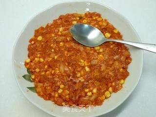 泡菜玉米辣蒸肉饼 ☆蒸肉饼10的做法步骤:5