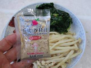 培根菠菜沙拉的做法步骤:6