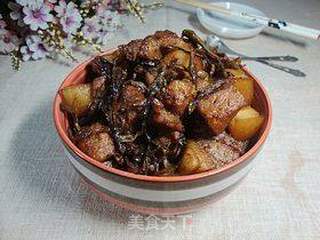 【干豆角红烧肉】大口吃肉的感觉才叫爽！的做法步骤：14