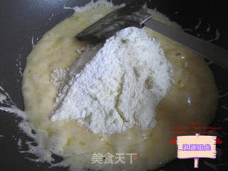 黑芝麻杏仁牛轧糖的做法步骤:3