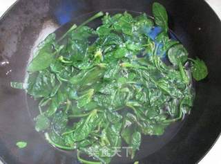培根菠菜沙拉的做法步骤:3