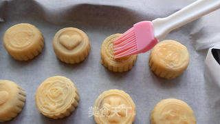 摩卡咖啡月饼——酥脆可口,香味十足的做法步骤:18