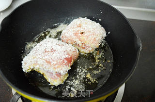 【新味COOK试用】哥顿布鲁(瑞士猪肉芝士卷)的做法步骤:13