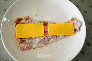 【新味COOK试用】哥顿布鲁(瑞士猪肉芝士卷)的做法步骤:10