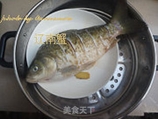 浇汁鲫鱼的做法步骤:3