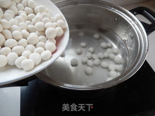 酒酿汤圆的做法步骤:9