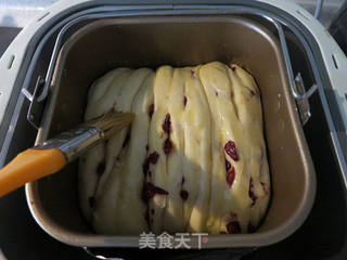 蔓越莓千层吐司的做法步骤:21