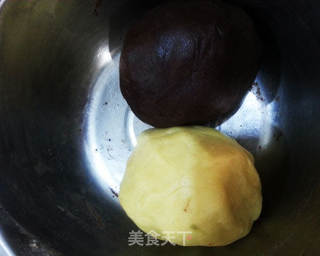 棋格饼干——黑白配的双重美味的做法步骤:6