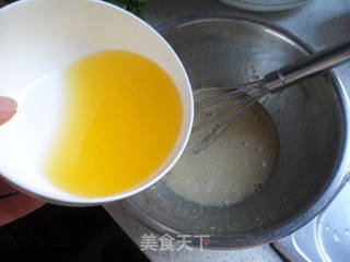 柠香玛德琳蛋糕的做法步骤:5