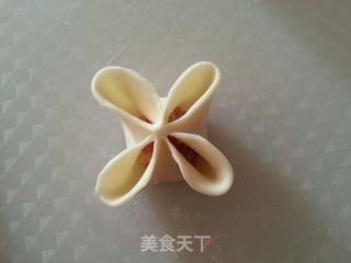 四喜蒸饺的做法步骤:7