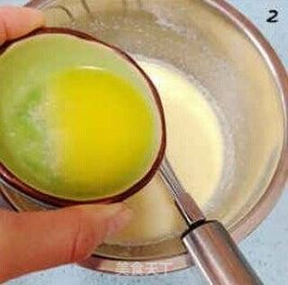 颜值爆表的快手美味:【鲜果松饼】的做法步骤:2