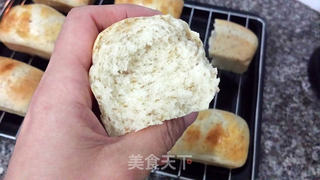亚麻籽粉淡奶油小餐包（中种法）的做法步骤：12