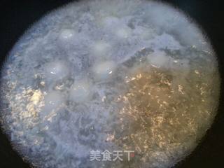 醪糟黑芝麻汤圆的做法步骤:4