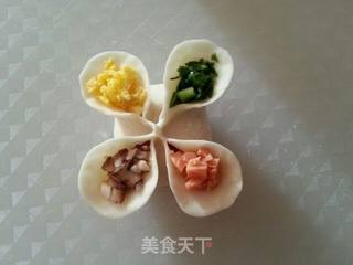 四喜蒸饺的做法步骤:10