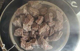 番茄牛肉面的做法步骤:2