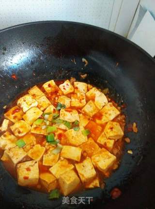 麻婆豆腐的做法步骤:9
