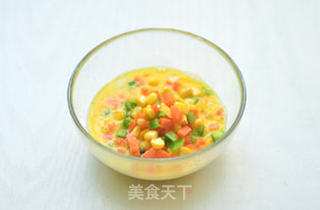 彩蔬米饭饼的做法步骤:5