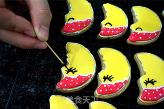 月亮宝贝卡通饼干的做法步骤:17