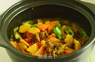 土豆炖牛肉的做法步骤:14