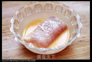 培根芝士肉卷的做法步骤：3