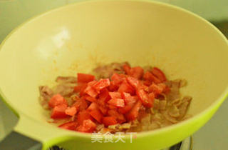 香辣茄汁意面的做法步骤:6