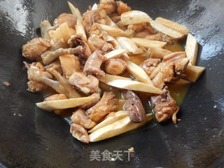 双菇鸡块的做法步骤:9