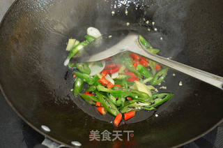 双椒炒牛肉的做法步骤:5