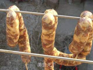广式腊肠的做法步骤:14