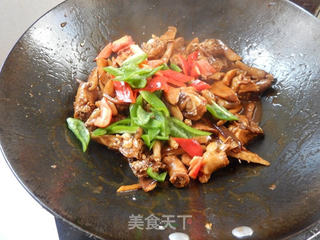 双菇鸡块的做法步骤:11