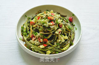 蒜蓉手撕茄子的做法步骤:10