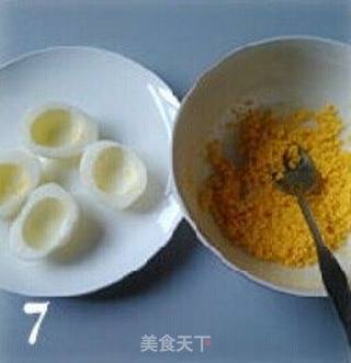 水芹鸡蛋杯沙拉的做法步骤:7
