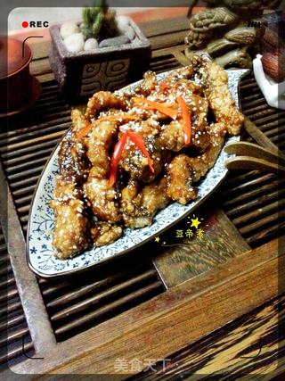 糖醋鲤鱼的做法步骤:10
