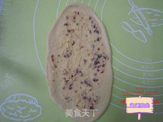 蔓越莓果酱排包的做法步骤:7