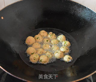 香芹豆腐丸子的做法步骤：7