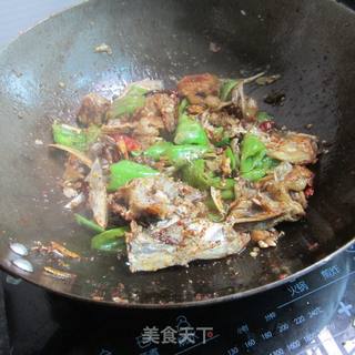 干椒干锅鱼头的做法步骤:12