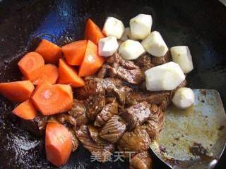 牛肉炖芋儿的做法步骤:9