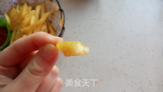 自制零食——炸薯条（丝毫不逊色于KFC）的做法步骤：9