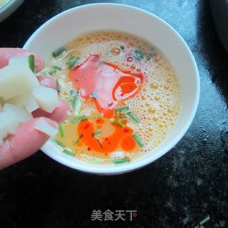 葱香米豆腐蛋羹的做法步骤：5