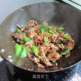 干椒干锅鱼头的做法步骤:10