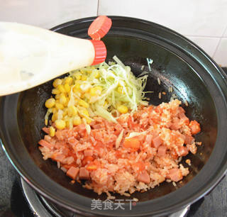 番茄米饭沙拉盅的做法步骤:8