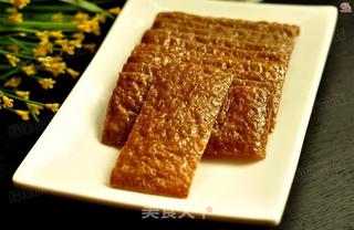 自制猪肉脯的做法步骤:9