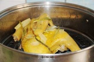 葱油鸡的做法步骤:6