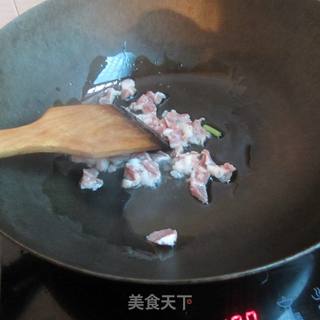 芹菜肉丁红萝卜片的做法步骤：3