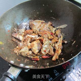 干椒干锅鱼头的做法步骤:8