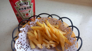 自制零食——炸薯条(丝毫不逊色于KFC)的做法步骤:8