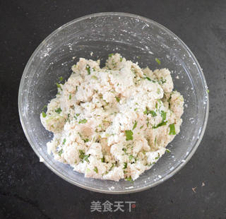 香芹豆腐丸子的做法步骤：4